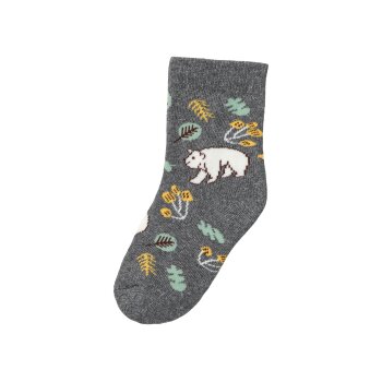 lupilu® Kleinkinder Thermosocken, 5 Paar, mit hohem Baumwollanteil (gemustert/grau/blau/marine, 23/26) - B-Ware neuwertig