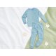 lupilu® Kleinkinder Pyjama, lang, mit Bio-Baumwolle (blau gemustert, 98/104) - B-Ware neuwertig