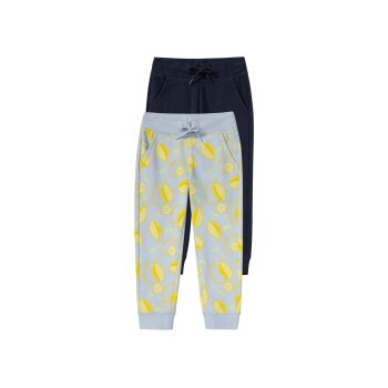 LUPILU® Kleinkinder Sweathose mit Bindeband (Blau, 98/104) - B-Ware neuwertig