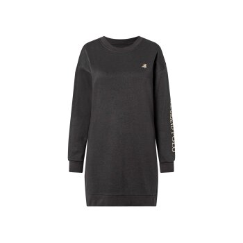 esmara® x Grand Polo Damen Sweatkleid mit Baumwolle (anthrazit, M(40/42)) - B-Ware neuwertig