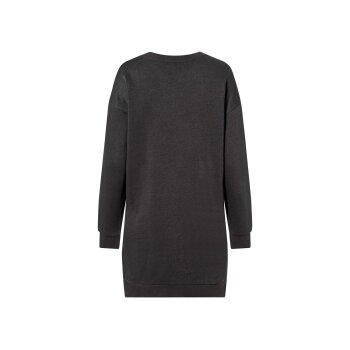 esmara® x Grand Polo Damen Sweatkleid mit Baumwolle (anthrazit, M(40/42)) - B-Ware neuwertig