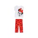 DISNEY Kinder-Set, 2-teilig, mit Shirt und Leggings, 98/104, weiß/rot - B-Ware neuwertig
