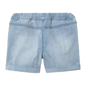 LUPILU® Kleinkinder Denimshorts, 2 Stück, mit elastischem Bund (Blau, 122/128) - B-Ware neuwertig