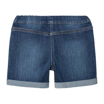 LUPILU® Kleinkinder Denimshorts, 2 Stück, mit elastischem Bund (Blau, 122/128) - B-Ware neuwertig