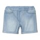 LUPILU® Kleinkinder Denimshorts, 2 Stück, mit elastischem Bund (Blau, 122/128) - B-Ware neuwertig