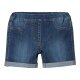 LUPILU® Kleinkinder Denimshorts, 2 Stück, mit elastischem Bund (Blau, 122/128) - B-Ware neuwertig