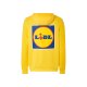 LIVERGY® Herren Sweatjacke mit Lidl-Print (gelb, S (44/46)) - B-Ware neuwertig