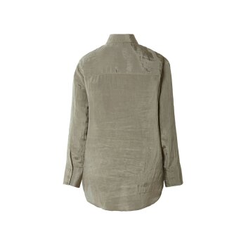 ESMARA® Damen Bluse in Crinkle-Qualität (Oliv, 36) - B-Ware neuwertig