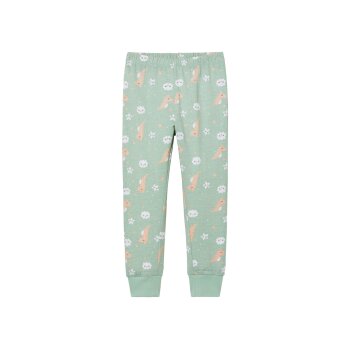 lupilu® Kinder Pyjama aus reiner Baumwolle (mint, 98/104) - B-Ware neuwertig