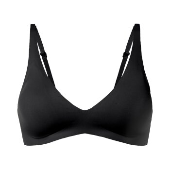 esmara® Damen Lasercut-BH, bügellos (black, M...