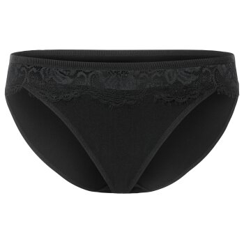 esmara® Damen Slips, 2 Stück, mit Spitze (Schwarz, S(36/38)) - B-Ware neuwertig