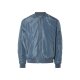 LIVERGY® Herren Bomberjacke mit aufgesetzter Reißverschlusstasche (Blau, S (44/46)) - B-Ware neuwertig