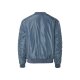 LIVERGY® Herren Bomberjacke mit aufgesetzter Reißverschlusstasche (Blau, S (44/46)) - B-Ware neuwertig