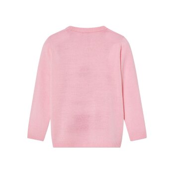 lupilu® Kinder Weihnachtspullover, mit Rippbündchen (rosa, 98/104) - B-Ware neuwertig