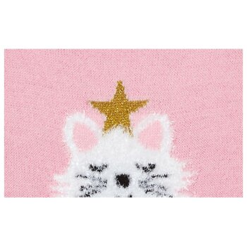 lupilu® Kinder Weihnachtspullover, mit Rippbündchen (rosa, 98/104) - B-Ware neuwertig