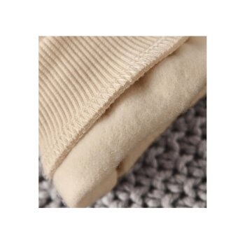 lupilu® Baby-Plüsch-Pullover, mit niedlicher Stickerei (Beige, 74/80) - B-Ware neuwertig
