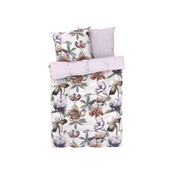 LIVARNO Home Bettwäsche-Set aus Mikrofaser-Satin,...