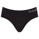Damen Slips, 3 Stück, mit elastischen Reebok Markenbund (schwarz/grau, M) - B-Ware neuwertig