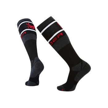 SPYDER Herren-Skisocken, 43-46, schwarz/rot - B-Ware...