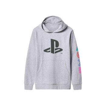 SONY Kapuzenpullover Playstation, 146/152, grau - B-Ware...