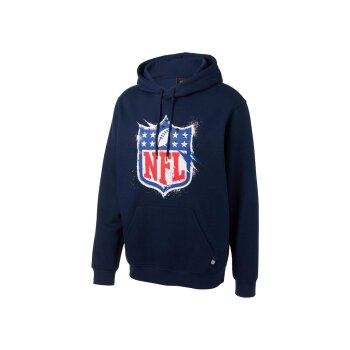 NFL Damen/Herren-Kapuzenpullover, L, marineblau - B-Ware...