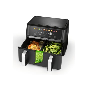 GOURMETMAXX Heißluftfritteuse Vario-Kammer, 10 l -...
