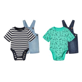 LUPILU® Baby Set, 2-teilig, mit Latzhose - B-Ware