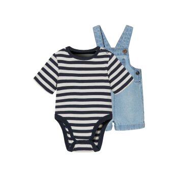 LUPILU® Baby Set, 2-teilig, mit Latzhose - B-Ware