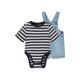 LUPILU® Baby Set, 2-teilig, mit Latzhose - B-Ware