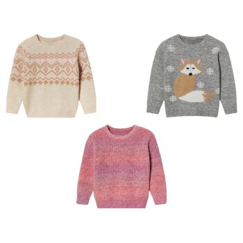 lupilu® Kleinkinder Strickpullover mit...