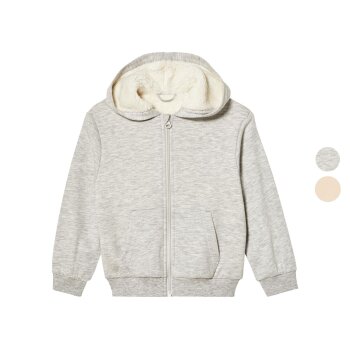 lupilu® Kinder Sweatjacke, mit Teddyfutter - B-Ware