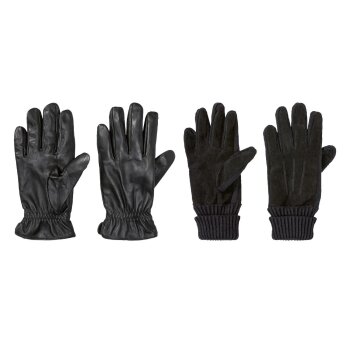 LIVERGY® Herren Lederhandschuhe mit Textilfutter,...