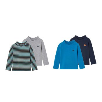 lupilu® Baby Kleinkinder Thermo-Langarmshirts, 2...