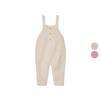 lupilu® Baby Stricklatzhose, reine Bio-Baumwolle -...