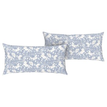 LIVARNO home Satin-Kissenbezüge, 2 Stück, 80 x...