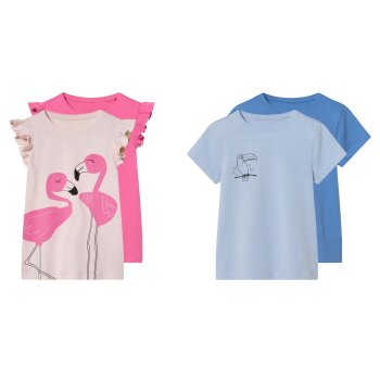 lupilu® Kinder-T-Shirts, 2 Stück - B-Ware