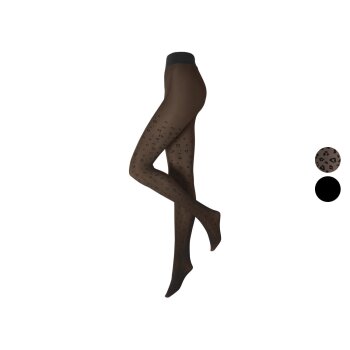 ESMARA® Damen Thermostrumpfhose mit Nude-Innenseite -...