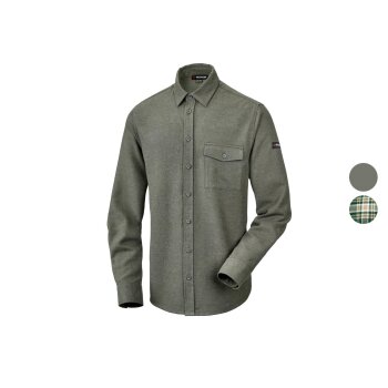 PARKSIDE® Herren Flanellhemd, mit aufgesetzter...