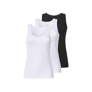 ESMARA® Damen Achselhemden, 3 Stück - B-Ware