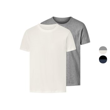 esmara Men Herren T-Shirts, 2 Stück - B-Ware