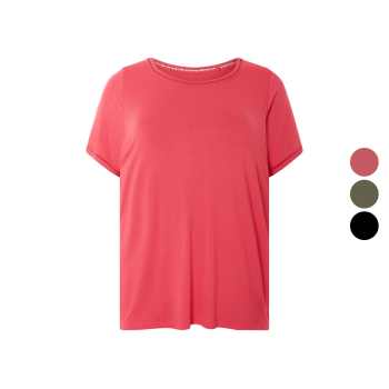 esmara® T-Shirt, mit Rundhalsausschnitt - B-Ware