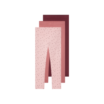 LUPILU® Kinder-Leggings, 3 Stück, mit hohem...