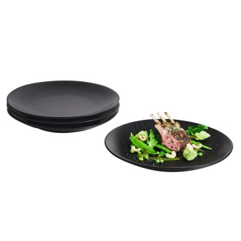SILVERCREST® Speiseteller- \ Suppenteller-Set,...