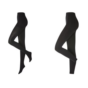 esmara® Damen Thermo-Strumpfhose / Thermo-Leggings -...