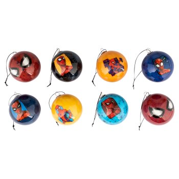 DISNEY Weihnachtskugeln 8 Stück, Spider Man - B-Ware...