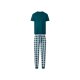 ESMARA MEN Pyjama (Karo/grün, M (48/50)) - B-Ware neuwertig