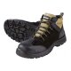 PARKSIDE® Herren S3-Sicherheitsschuhe/S3-Sicherheitsstiefel mit Schnürung (schwarz/khaki, 42) - B-Ware neuwertig