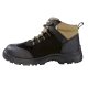 PARKSIDE® Herren S3-Sicherheitsschuhe/S3-Sicherheitsstiefel mit Schnürung (schwarz/khaki, 42) - B-Ware neuwertig