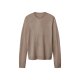 esmara® Premium-Merinopullover für Damen, M 40/42, beige - B-Ware neuwertig