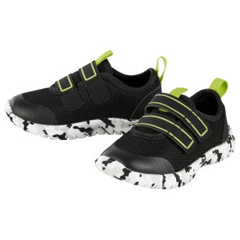 lupilu® Kleinkinder Sneaker mit Zungen- und Schaftrandpolsterung (Schwarz, 28) - B-Ware sehr gut